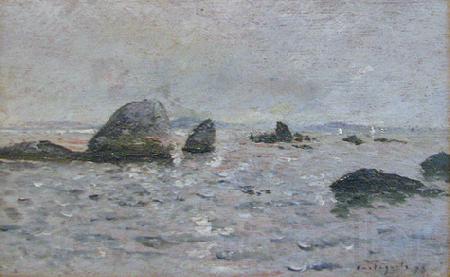 Giovanni Battista Castagneto Seascape Norge oil painting art
